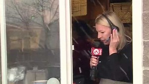McLain's Bakery: Now serving meteorologist Katie Horner snowstorm updates live from the drive-thru