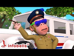 Super Police Koti Mama - Jabbupadina Jantuvu | Telugu Rhymes and Kids Video | Infobells