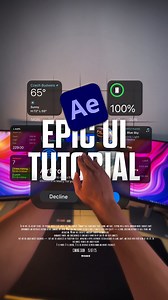 Jan Kroneisl | How to create an epic virtual reality UI in Adobe After Effects. For more AE tutorials follow @_jkproduction 👈 #motiondesigner... | Instagram