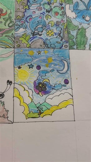 Day 6. Drawing Pokemon Cosmog