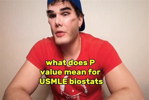 mehlmanmedical.com | “What does p-value mean for USMLE biostats?” #mehlman_medical #mike_mehlman #usmle #usmlestep #usmleprep #usmlestep1 #usmlestep2... | Instagram