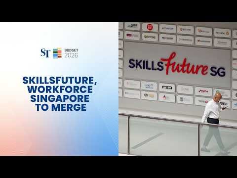 SkillsFuture, Workforce Singapore to merge into new stat board | Budget 2026