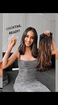 Get Sangeeth Ready With Us | Hair Extensions For Short Hair | Blend Hair Extensions Like A Pro