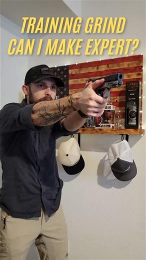 Dry Fire Training Grind to Make Expert Class Next Year PT.1 #shootidpa #IDPA