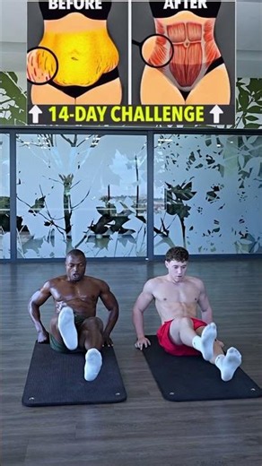 Abs workout from home no equipment needed #motivation