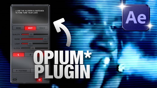 Must-have opium music video effects in After Effects