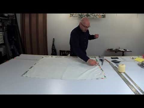 Faux (fake Roman Shade (An easy project) Part 2