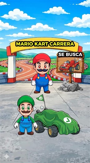 ¿Quién robó el carro? Mario vs Luigi vs Peach vs Sonic