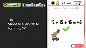 Brain Test Level 61 How can this be correct