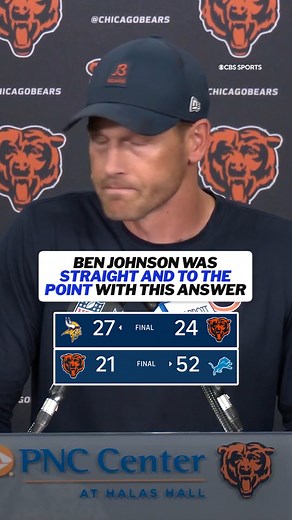 “I think our practice habits are yet to reflect a championship caliber team.” | Chicago Bears on CBS Sports