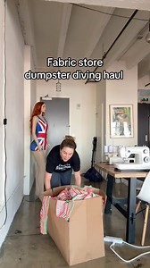 248K views · 5.9K reactions | Fabric store dumpster diving haul! Any ideas of what I should make out of this? | Costumes by stormy | Facebook