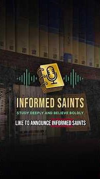 Introducing Informed Saints, your new favorite LDS podcast