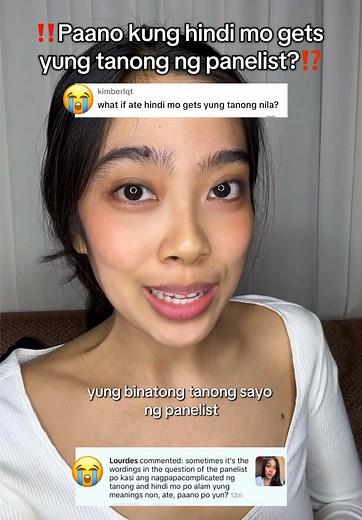 Defense Tips: Paano Kung Hindi Mo Gets ang Tanong?