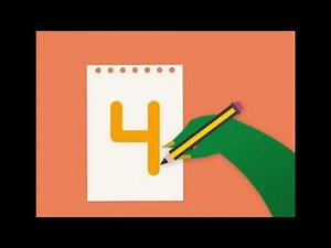Como escribir correctamente el número 4