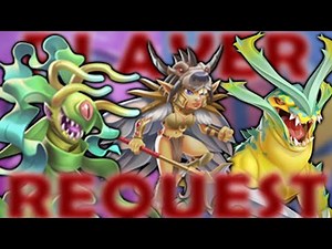 Posidonia, Grakshak, Scintherus | Monster Legends PvP Request Series