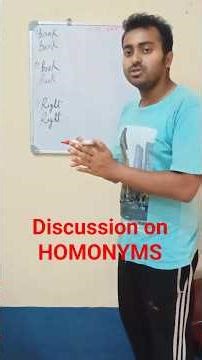 HOMONYMS explanation and examples.#shortvideo #english #grammar#viral #viralvideo