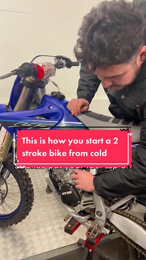 How to Start a 2 Stroke Bike from Cold