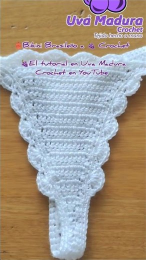 👙Bikini 🇧🇷Brasileño a 🍇Crochet