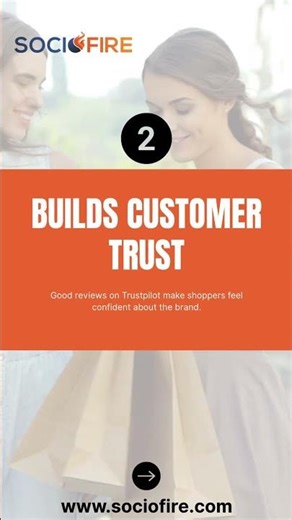 Why are Trustpilot reviews important for e-commerce businesses? #sociofire #trustpilotreviews