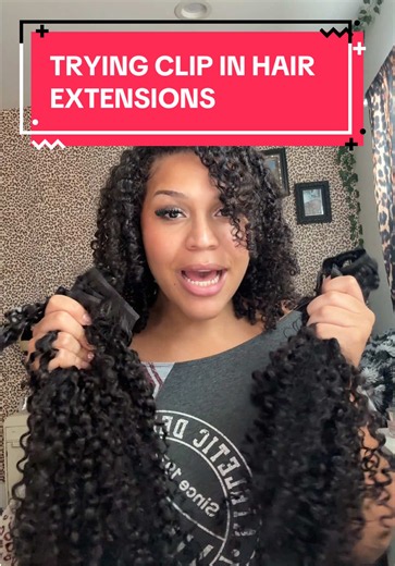 I tried clip in hair extensions 😅 @So Nero | Clip In Extensions