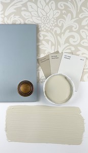 Sherwin Williams Wool Skein sits in that sweet spot between beige and taupe, with just a touch of warmth that keeps it from feeling too gray or too yellow. ✨Would you like a link to the wallpaper, swatches, cabinet color, or hardware? Type LINK below and I’ll send it to you. ♥️Follow Simplee DIY for more paint and decor inspo. #paintcolors #paintcolor #interiorpaint #interiorpainting #wallpaint #wallpainting #wallpaper #wallpaperdecor #wallpaperstickermurah #sherwinwilliamspaint #sherwinwilliams