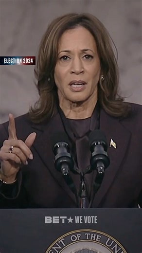 “While I concede this election, I do not concede the fight that fueled this campaign.” We’ve always been true to the fight, and we’ll keep showing up and pushing forward. ✊🏾 Our blood, sweat, and tears are in this soil—the soil of a country we built. So no matter who holds office, we’re here to hold this nation accountable for its promises to the people, our rights, and the true meaning of democracy. We hear you Vice President Kamala Harris. We keep pushing. We keep going. #WeVoteBET | BET