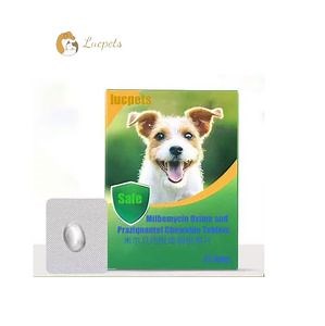 [Hot Item] Milbemycin Oxime and Praziquantel Chewable Tablets for Dog Suitable for Small Dogs