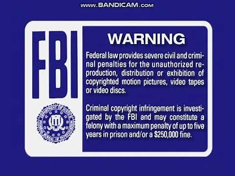 Walt Disney Home Entertainment (2003) Logo (With Navy Blue FBI Warning Screens)