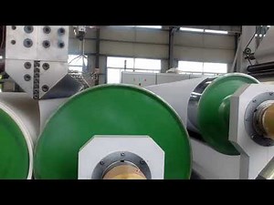 SUMINO Stone paper production line خط تولید کاغذ سنگی SUMINO