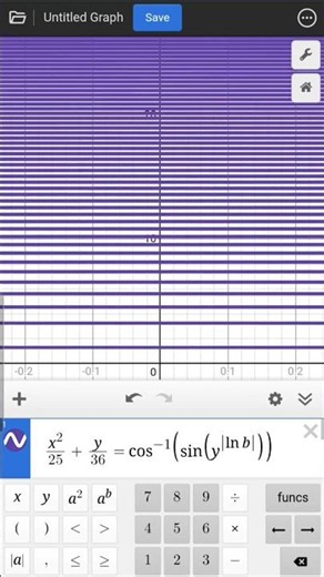 The Maths of the Ripple Effect 👀💓 ~ Desmos art .