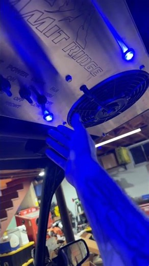 Man, this fan Blows ! #yamaha #rmax1000 #upgrade #sidebyside #fan #utv #upgrade