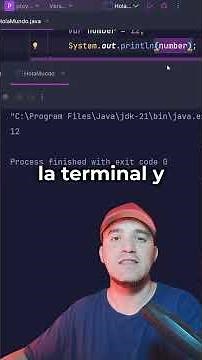 #unMinutoDeJava PARTE 3: Variables