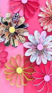 Wall Decoration: Let's Make Beautiful Chrysanthemums Out of Paper