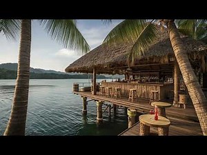 Island Tiki Bar - 3 Hrs of Tropical Seaside Relaxation & Island Music