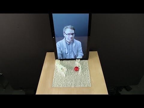 inFORM - Interacting With a Dynamic Shape Display