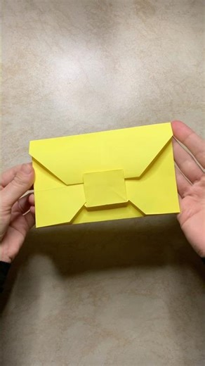 Origami Envelope for Cash Gifts #origamigiftidea #origami #origamienvelope #paper #fup #diy