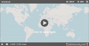 Deviation Line on plotaroute.com