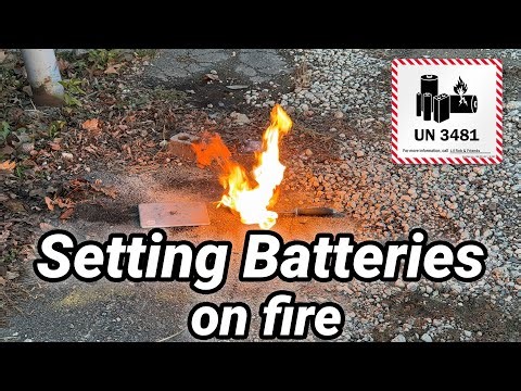 How Hard Is It To Explode a Li-ion Battery?