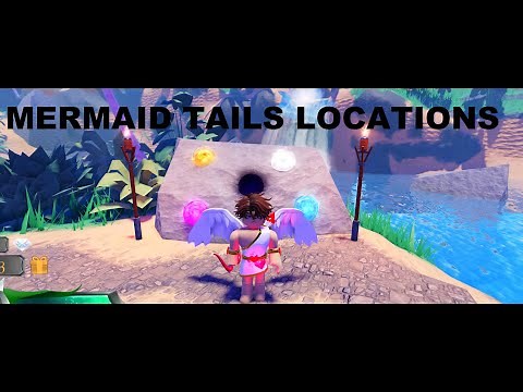 20 MERMAID TAILS LOCATIONS - MISTYPEAK | ROBLOX |