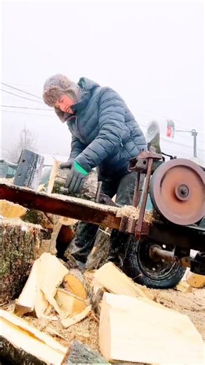 Log Splitter Homemade