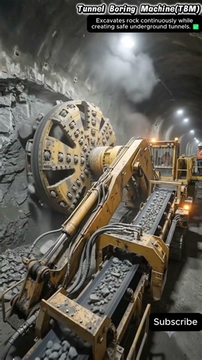 The World's Most Powerful Tunnel Digging Machine! 🤯