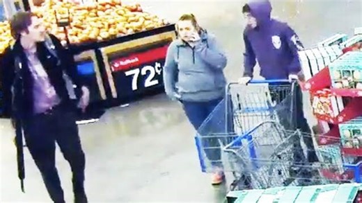 Terrifying Moment: Shoppers Realize They’re Next To A Mass Shooter At Walmart!