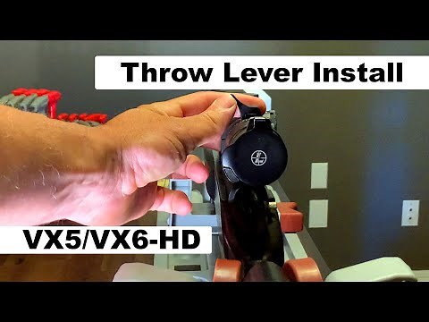 Throw Lever Install Leupold VX-6HD & VX-5HD Scope