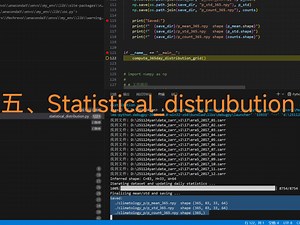 Python气象代码调试——Statistical_distrubution