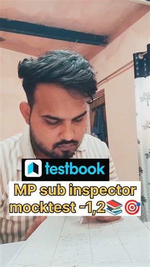 MP sub inspector testbook mocktest -1 📚🎯 #mpsi #winners #mpsi_maths #mppsc #motivation #ntpc #shorts