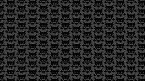 video game characters, Pokémon, pattern, dark background, abstract, simple background, Haunter (Pokémon) | 3840x2160 Wallpaper - wallhaven.cc