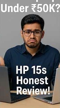 HP 15s (13th Gen) – Best Laptop Under ₹50K? 🔥 Honest Review!