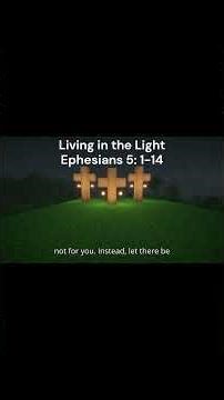 Living in the Light #god #minecraft #jesuschrist #growyourfaith #jesus #gospelofhope#christian
