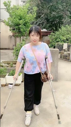 incomplete SCI on crutches