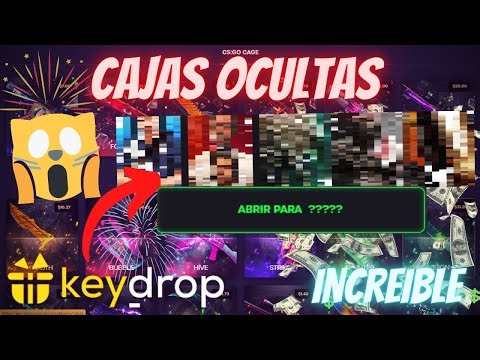 COMO ABRIR CAJAS OCULTAS en KEYDROP *EPICO*